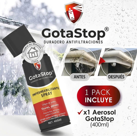 GotaStop™ | Spray Sellador Impermeabilizante